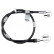 Cable del freno de mano K19835 ABS