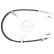 Cable del freno de mano K19843 ABS, Miniatura 2