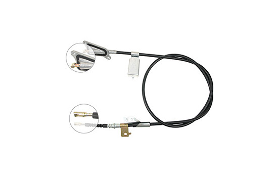Cable del freno de mano K19847 ABS, Imagen 2
