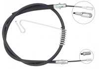 Cable del freno de mano K19853 ABS