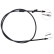 Cable del freno de mano K19855 ABS
