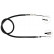 Cable del freno de mano K19858 ABS