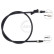 Cable del freno de mano K19860 ABS, Miniatura 2