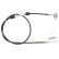 Cable del freno de mano K19863 ABS
