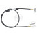 Cable del freno de mano K19863 ABS, Miniatura 2