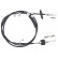 Cable del freno de mano K19865 ABS