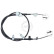 Cable del freno de mano K19871 ABS, Miniatura 2