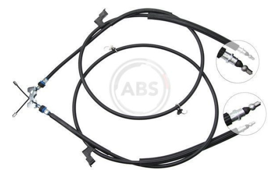 Cable del freno de mano K19895 ABS, Imagen 2