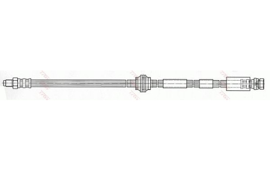 Manguera de freno PHB434 TRW, Imagen 2