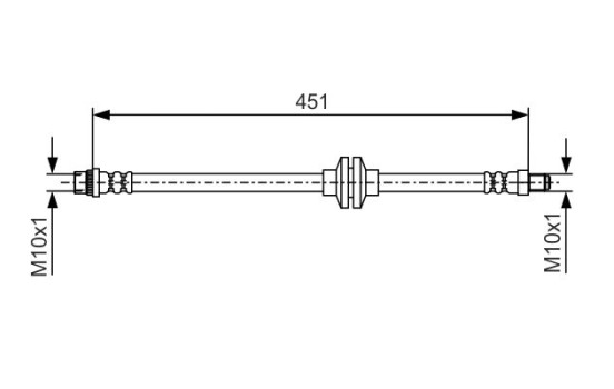 MANGUERA FLEXIBLE DE FRENO, Imagen 5