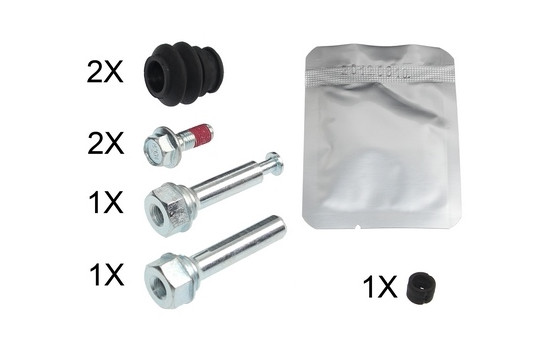 Juego de casquillos guía, pinza de freno 55233 ABS