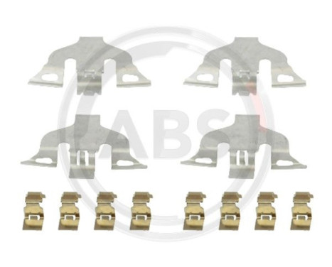 Kit de accesorios, pastilla de freno de disco 1992Q ABS