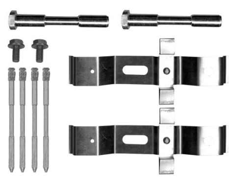 Kit de accesorios, pastilla de freno de disco