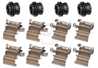 Kit de accesorios, pastilla de freno de disco 0140Q ABS