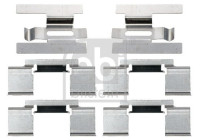 Kit de accesorios, pastilla de freno de disco 185048 FEBI
