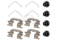 Kit de accesorios, pastilla de freno de disco 0104Q ABS