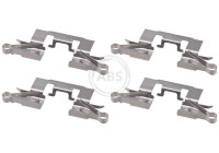 Kit de accesorios, pastilla de freno de disco 0139Q ABS