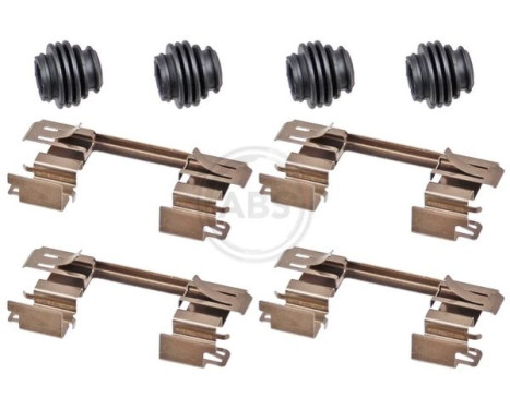 Kit de accesorios, pastilla de freno de disco 0147Q ABS