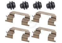 Kit de accesorios, pastilla de freno de disco 1906Q ABS