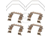 Kit de accesorios, pastilla de freno de disco 1918Q ABS
