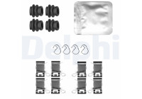 Kit de accesorios, pastilla de freno de disco