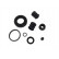 Kit de reparación, pinza de freno 53984 ABS, Miniatura 2