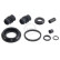 Kit de reparación, pinza de freno 73091 ABS, Miniatura 3