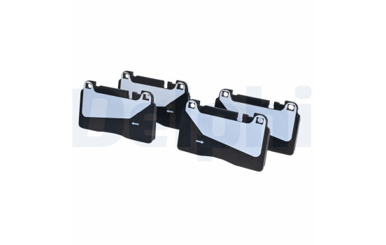 JEU DE PLAQUETTES DE FREIN LP3677 Delphi
