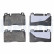 JEU DE PLAQUETTES DE FREIN LP3677 Delphi, Miniatura 2