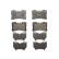 Juego de pastillas de freno 13.0460-5607.2 ATE