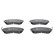 Juego de pastillas de freno 13.0460-5717.2 ATE, Miniatura 3