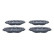 Juego de pastillas de freno 13.0460-5766.2 ATE, Miniatura 2