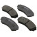 Juego de pastillas de freno 13.0460-5853.2 ATE