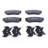 Juego de pastillas de freno 13.0460-5873.2 ATE, Miniatura 2