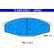 Juego de pastillas de freno 13.0460-5960.2 ATE