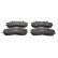Juego de pastillas de freno 13.0460-6015.2 ATE, Miniatura 2