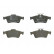 Juego de pastillas de freno 13.0460-7209.2 ATE
