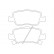 Juego de pastillas de freno 2466401 Textar