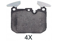 Juego de pastillas de freno 35005 ABS