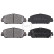Juego de pastillas de freno 35014 ABS, Miniatura 2