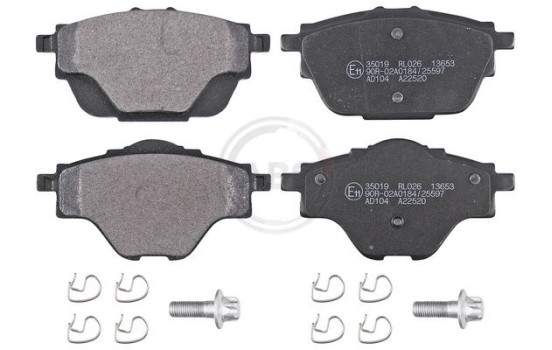 Juego de pastillas de freno 35019 ABS, Imagen 2
