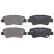 Juego de pastillas de freno 35133 ABS, Miniatura 2
