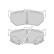 Juego de pastillas de freno 36173 ABS, Miniatura 2