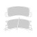 Juego de pastillas de freno 36176 ABS, Miniatura 2