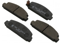 Juego de pastillas de freno 36414 ABS