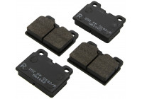 Juego de pastillas de freno 36468 ABS