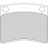 Juego de pastillas de freno 36472 ABS, Miniatura 2