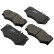 Juego de pastillas de freno 36490 ABS