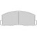 Juego de pastillas de freno 36508 ABS, Miniatura 2