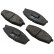 Juego de pastillas de freno 36528 ABS